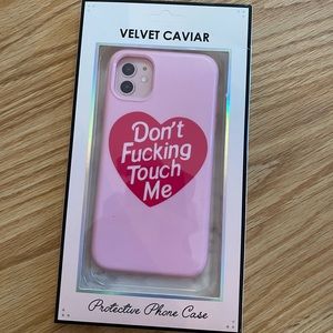 Velvet Caviar Don’t Fucking Touch Me iPhone 11/XR Case